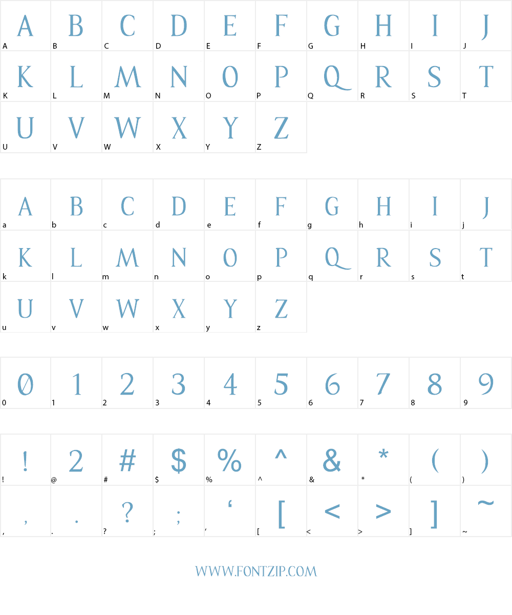 Rise of Kingdom Font Character
